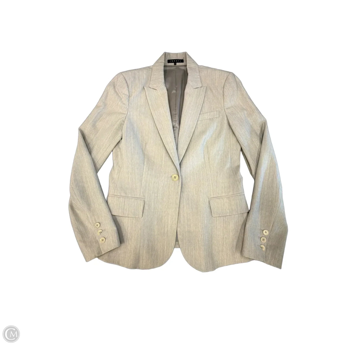 Blazer By Theory In Grey, Size: S