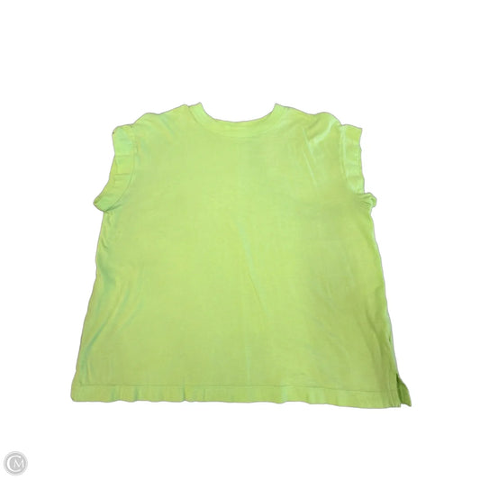 Top Short Sleeve Basic By A New Day In Green, Size: M