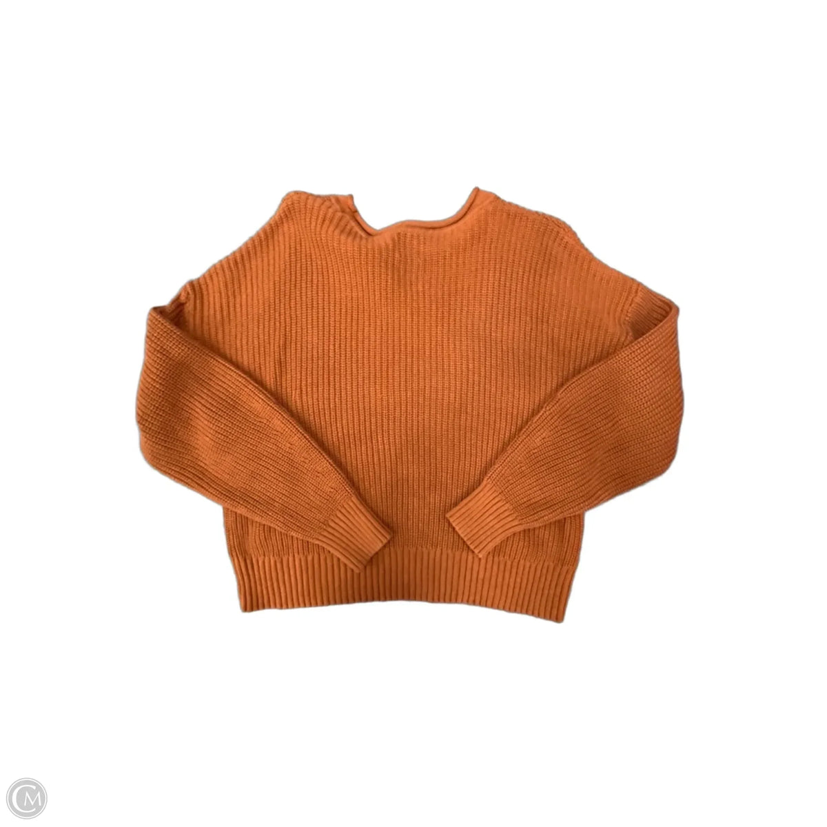 Sweater By Gap In Orange, Size: M