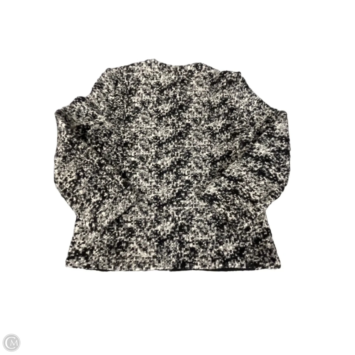 Jacket Other By Ann Taylor In Black & Grey, Size: M