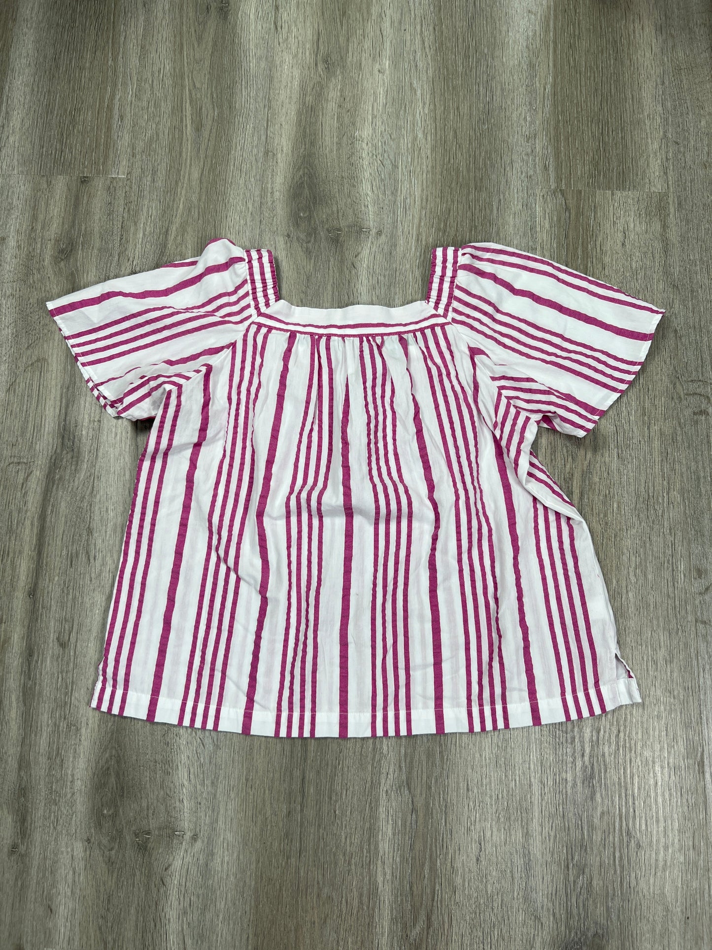 Top Short Sleeve By Loft  Size: Petite L