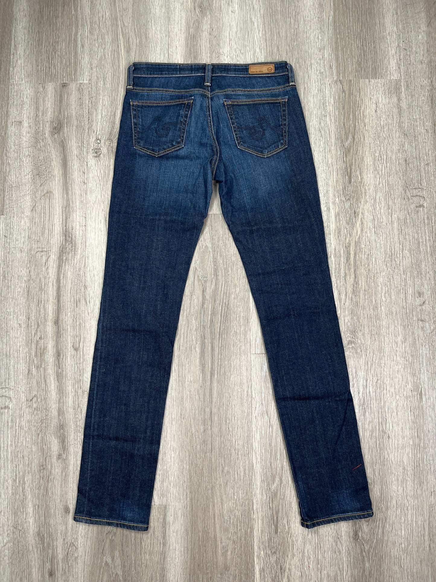 Blue Denim Jeans Straight Adriano Goldschmied, Size 4