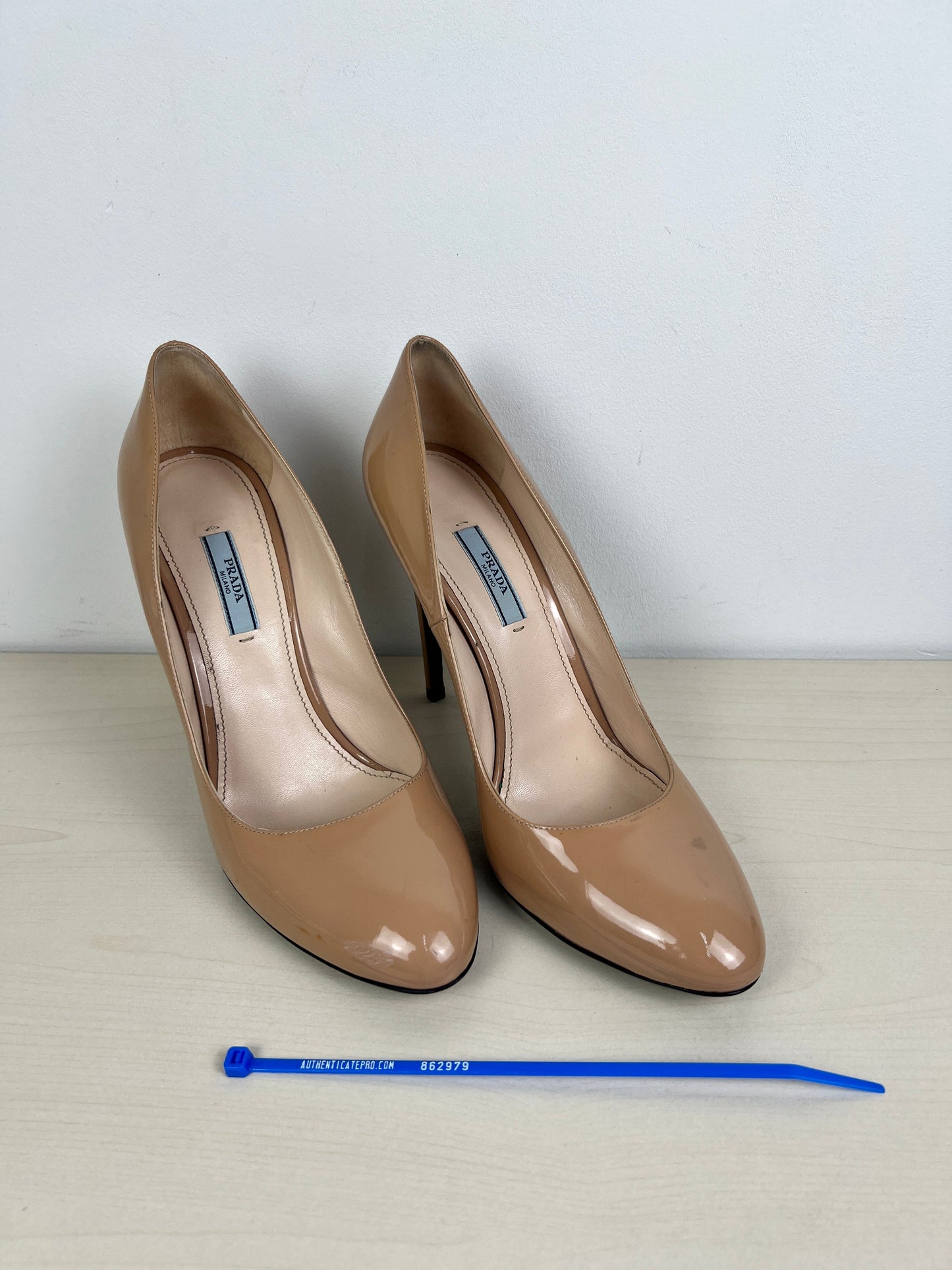 Tan Shoes Luxury Designer Prada, Size 11.5