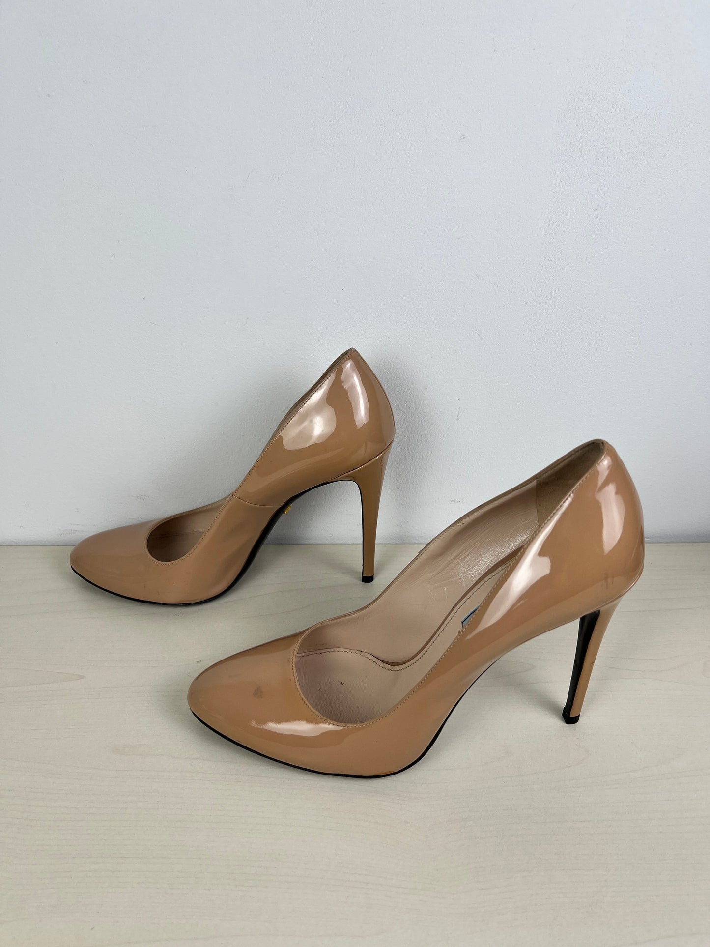Tan Shoes Luxury Designer Prada, Size 11.5
