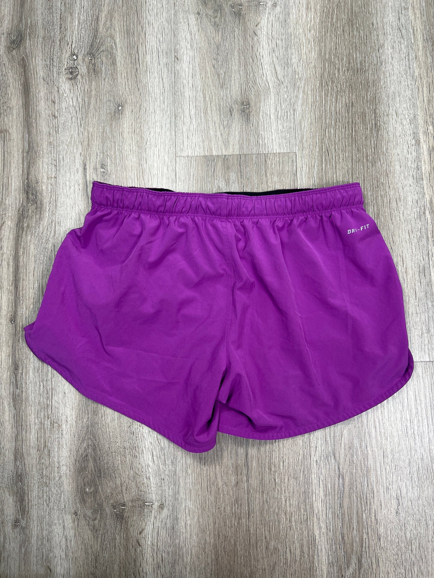 Purple Athletic Shorts Nike Apparel, Size M