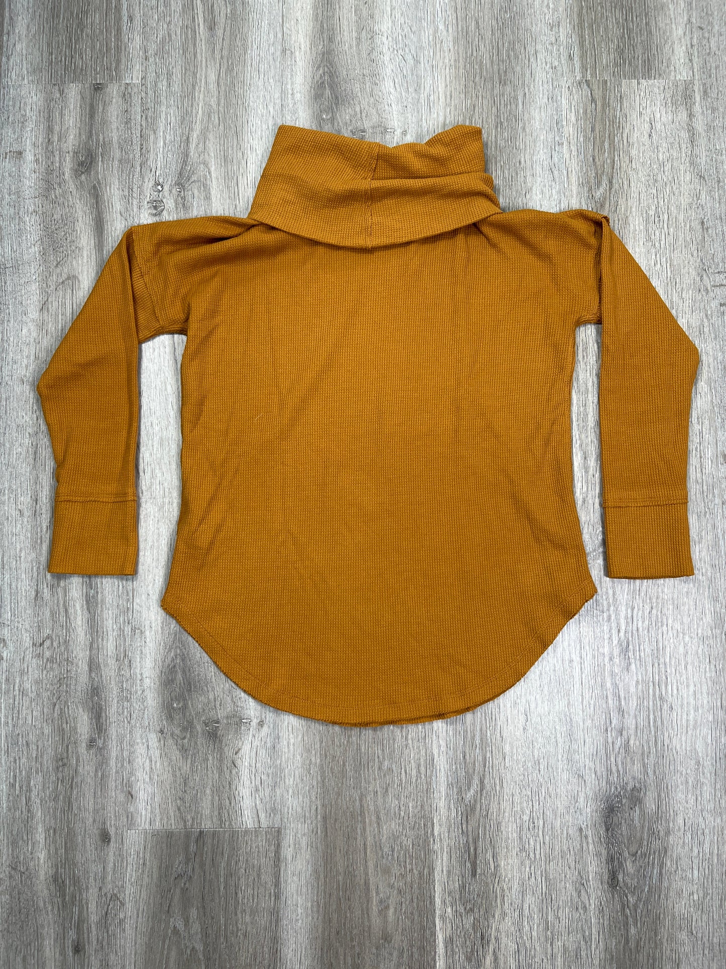 Orange Top Long Sleeve Maeve, Size Xs