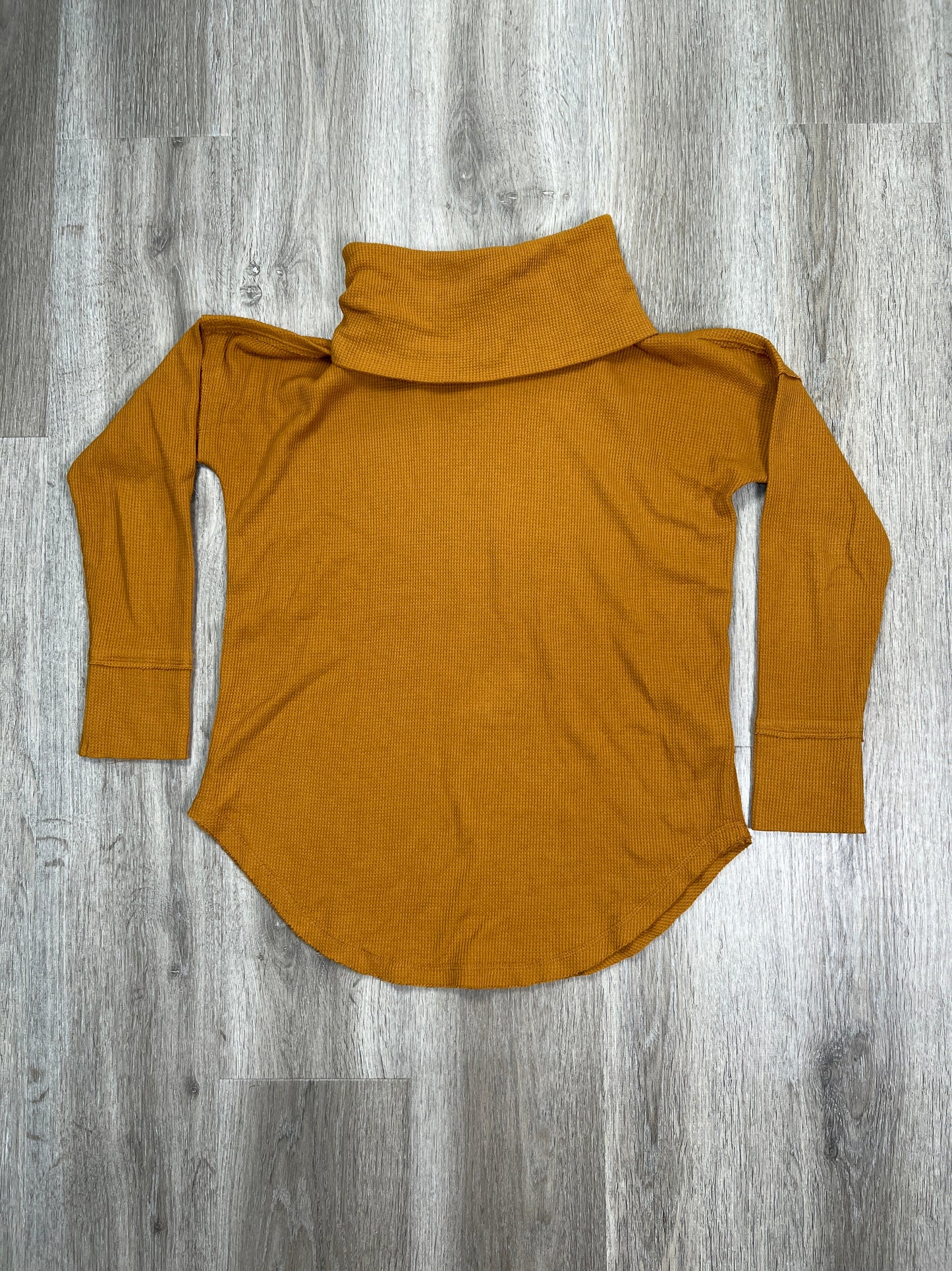 Orange Top Long Sleeve Maeve, Size Xs