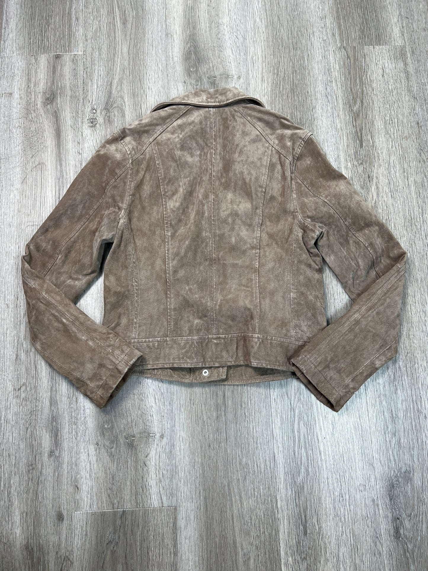 Jacket Leather By Blanknyc In Tan, Size: M