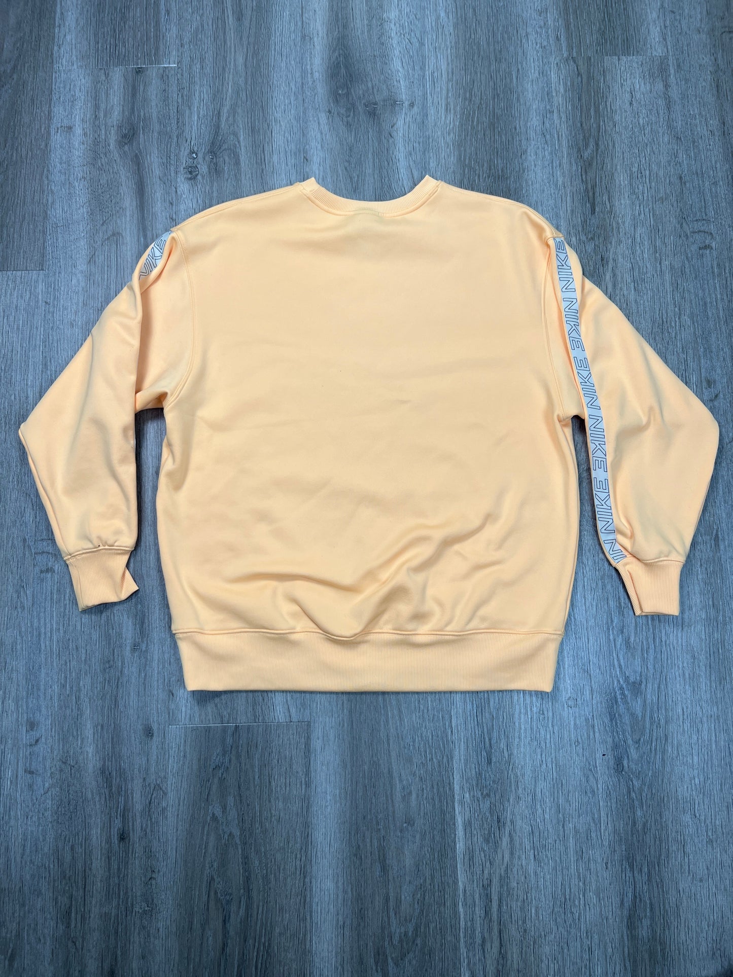 Sweatshirt Crewneck By Nike Apparel In Yellow, Size: S