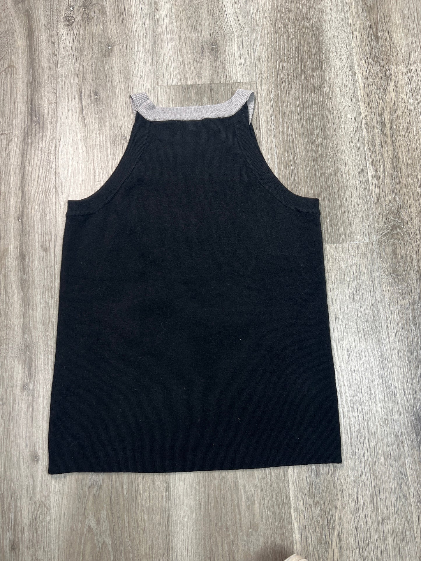 Top Sleeveless By Vila Milano In Black & White, Size: M