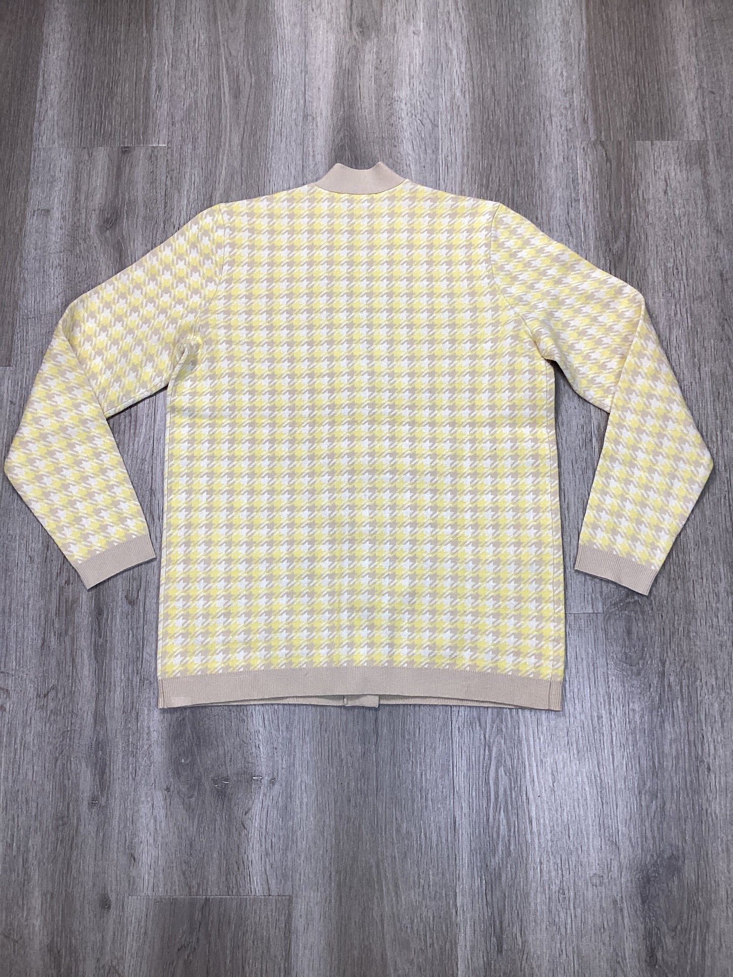 Cardigan By Ann Taylor In Yellow, Size: S