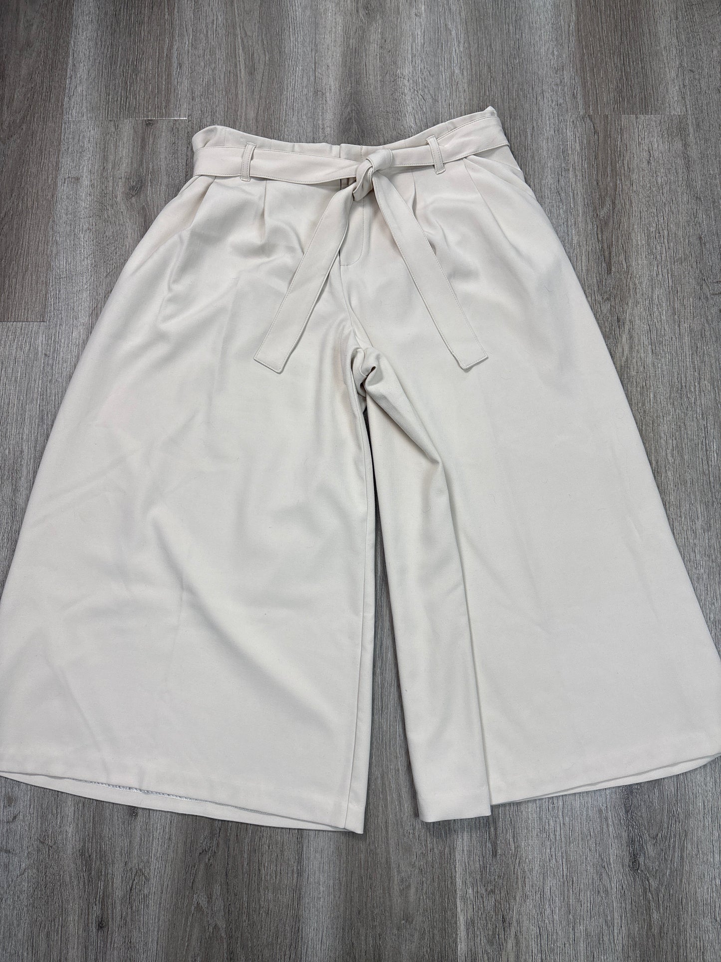 Pants Cropped By Maeve In Tan, Size: L