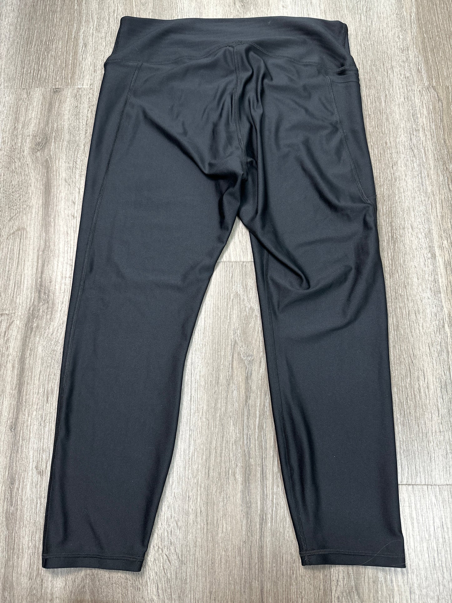 Athletic Leggings By Under Armour In Black, Size: Xl