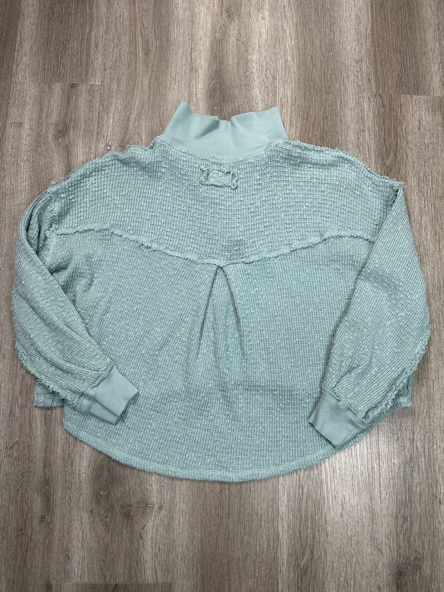 Top Long Sleeve By We The Free In Blue, Size: M