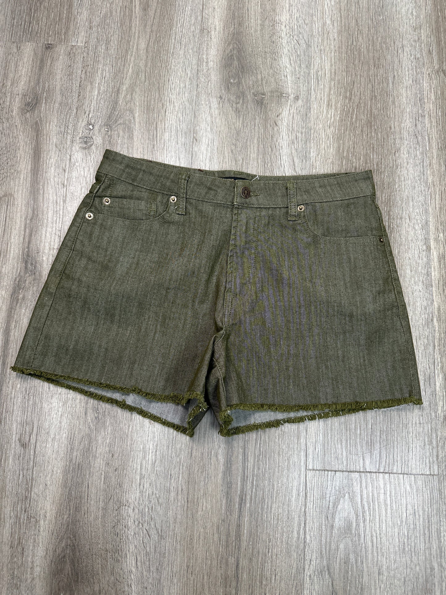 Shorts Designer By Frye In Green, Size: M