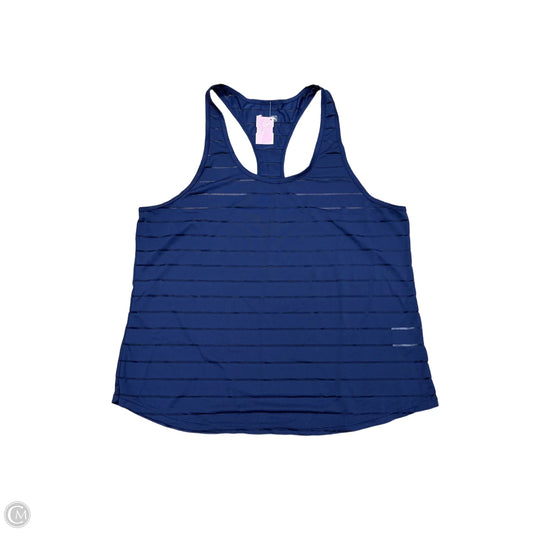 Athletic Tank Top By Zyia In Blue, Size: Xxl