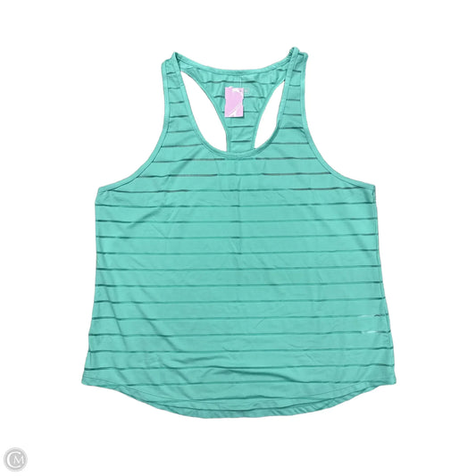 Athletic Tank Top By Zyia In Green, Size: Xxl