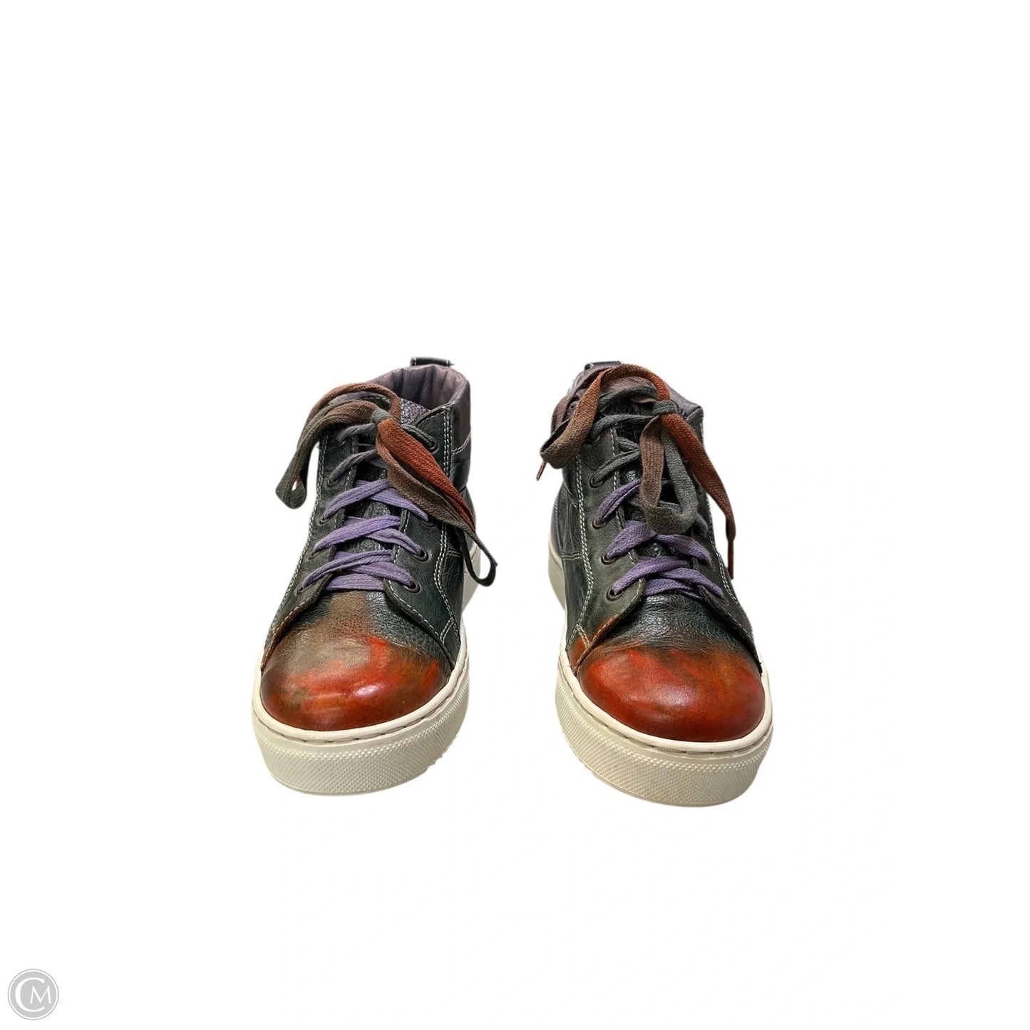 Shoes Sneakers By Bed Stu In Purple & Red, Size: 6