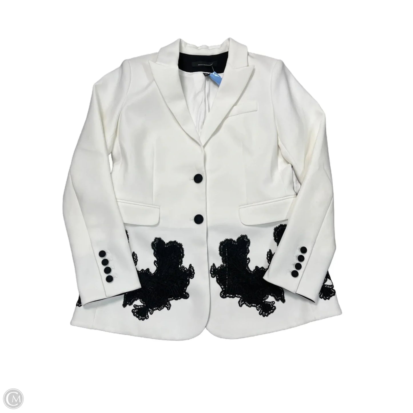 Blazer By White House Black Market In Black & White, Size: M