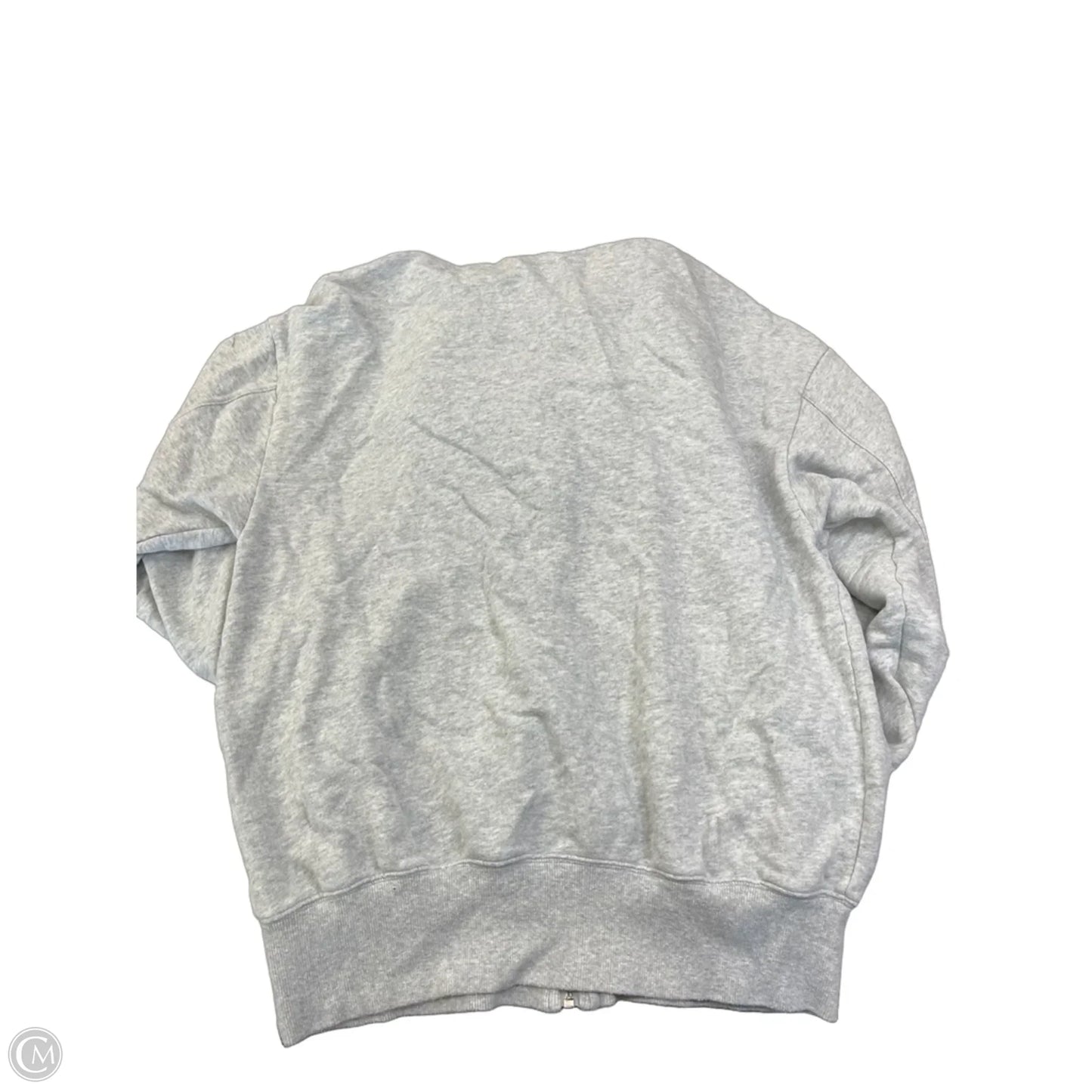 Sweatshirt Hoodie By Offline In Grey, Size: S