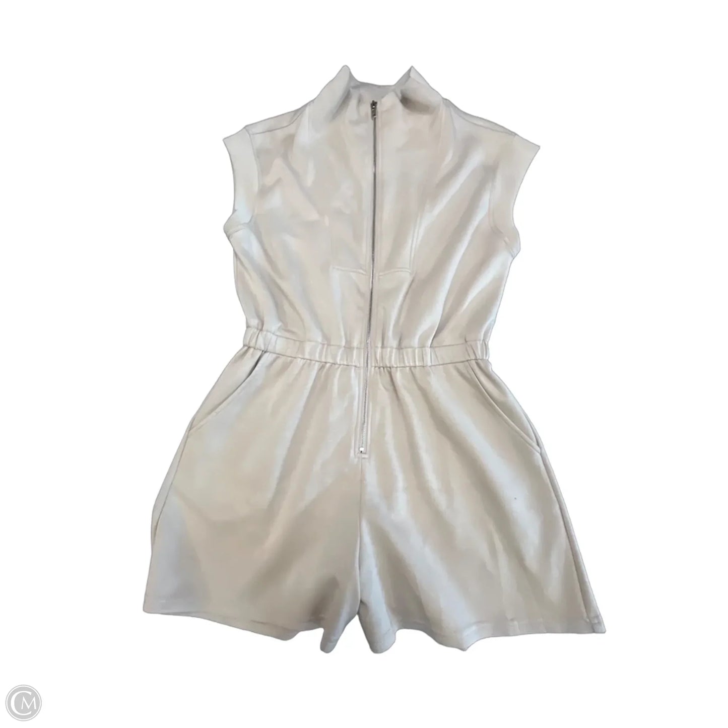 Romper By She + Sky In Tan, Size: M
