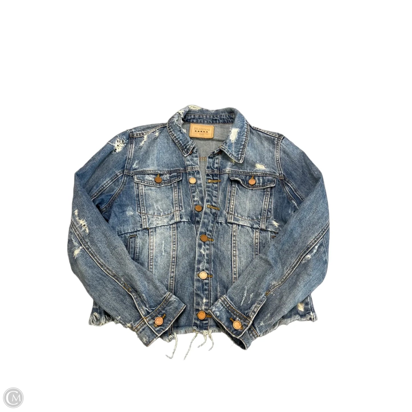Jacket Denim By Blanknyc In Blue Denim, Size: M