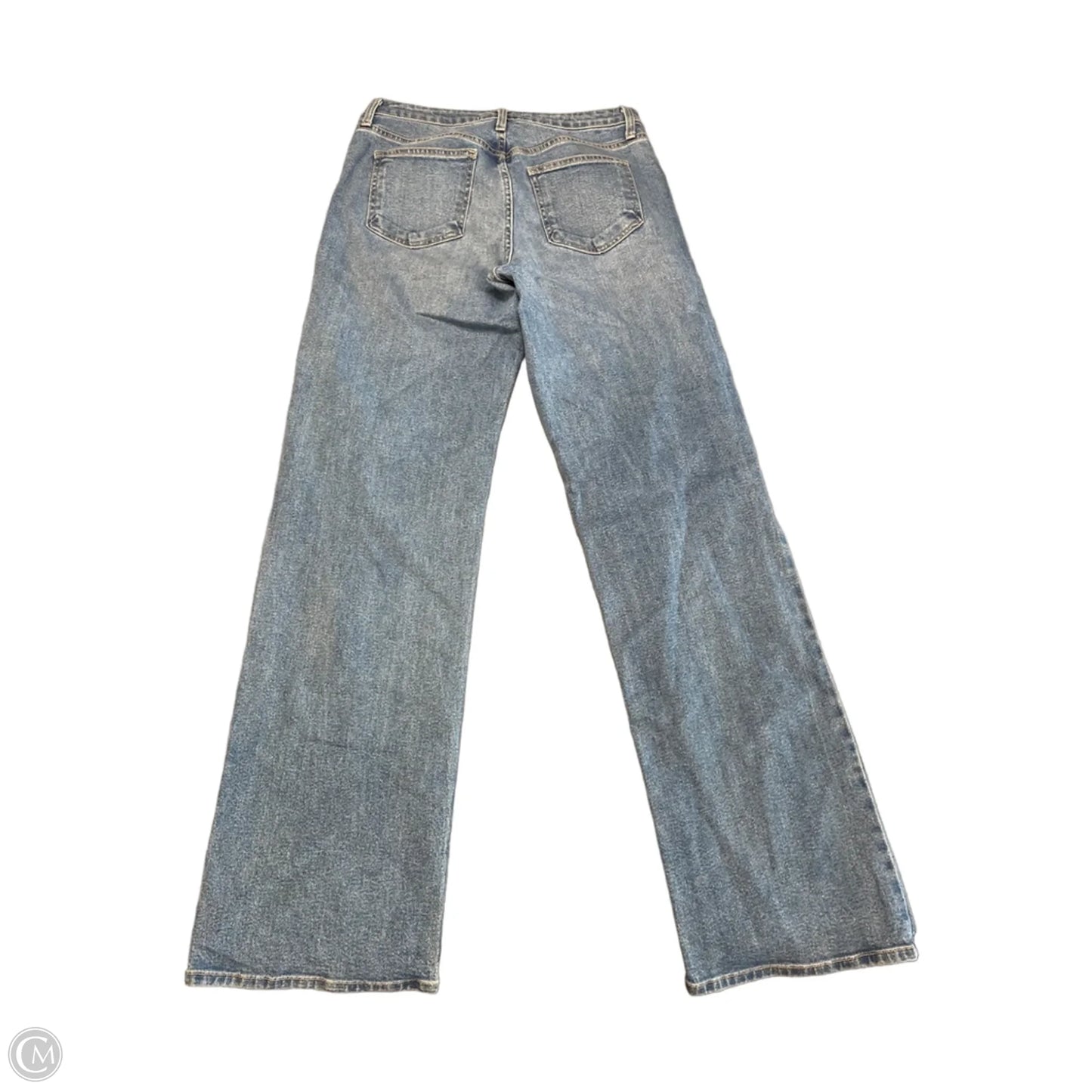 Jeans Wide Leg By Just Black In Blue Denim, Size: 10