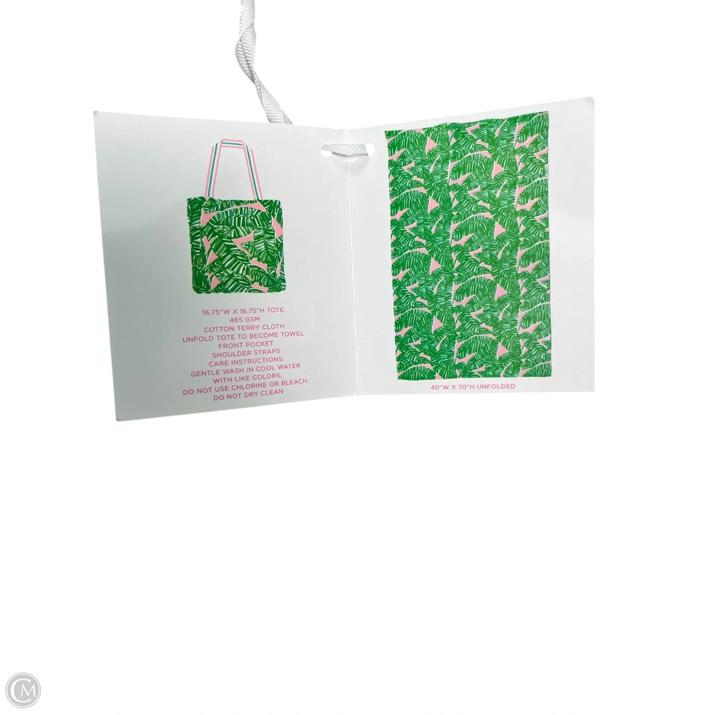 Tote Designer By Lilly Pulitzer, Size: Large
