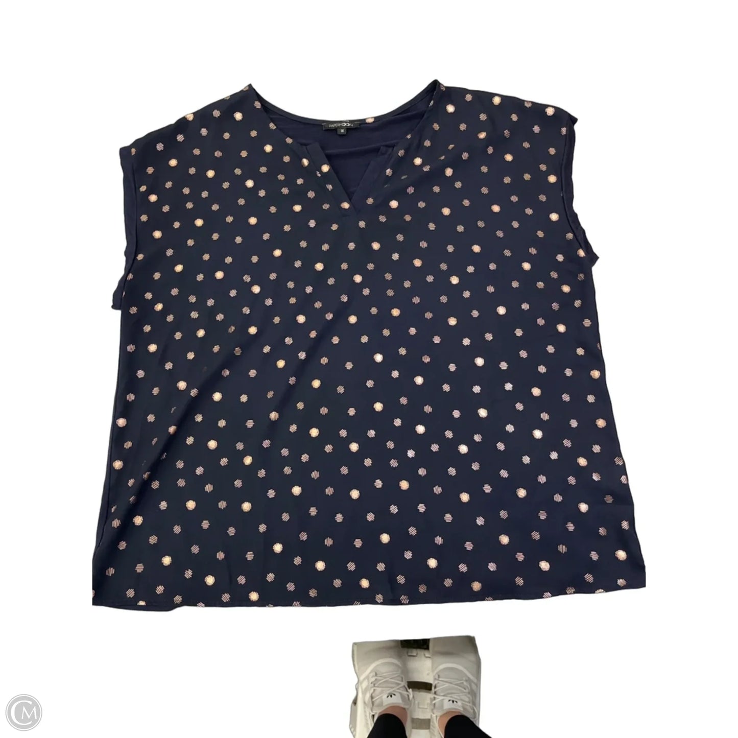 Top Long Sleeve Basic By Lou And Grey In Ivory, Size: Xxl