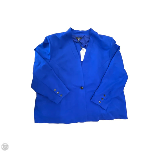 Blazer By Universal Standard In Blue, Size: Xl