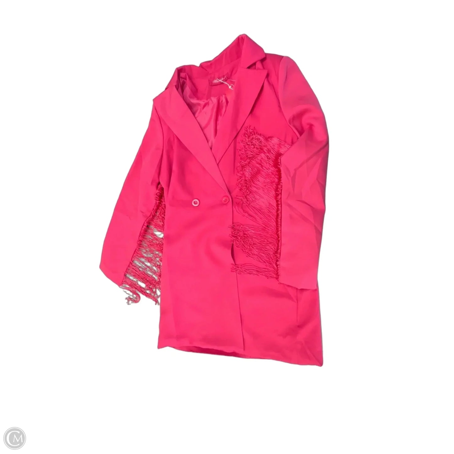 Blazer By Clothes Mentor In Pink, Size: S