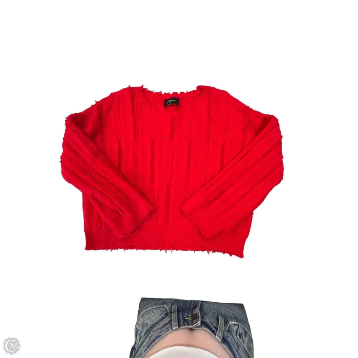 Sweater By Storia In Red, Size: S
