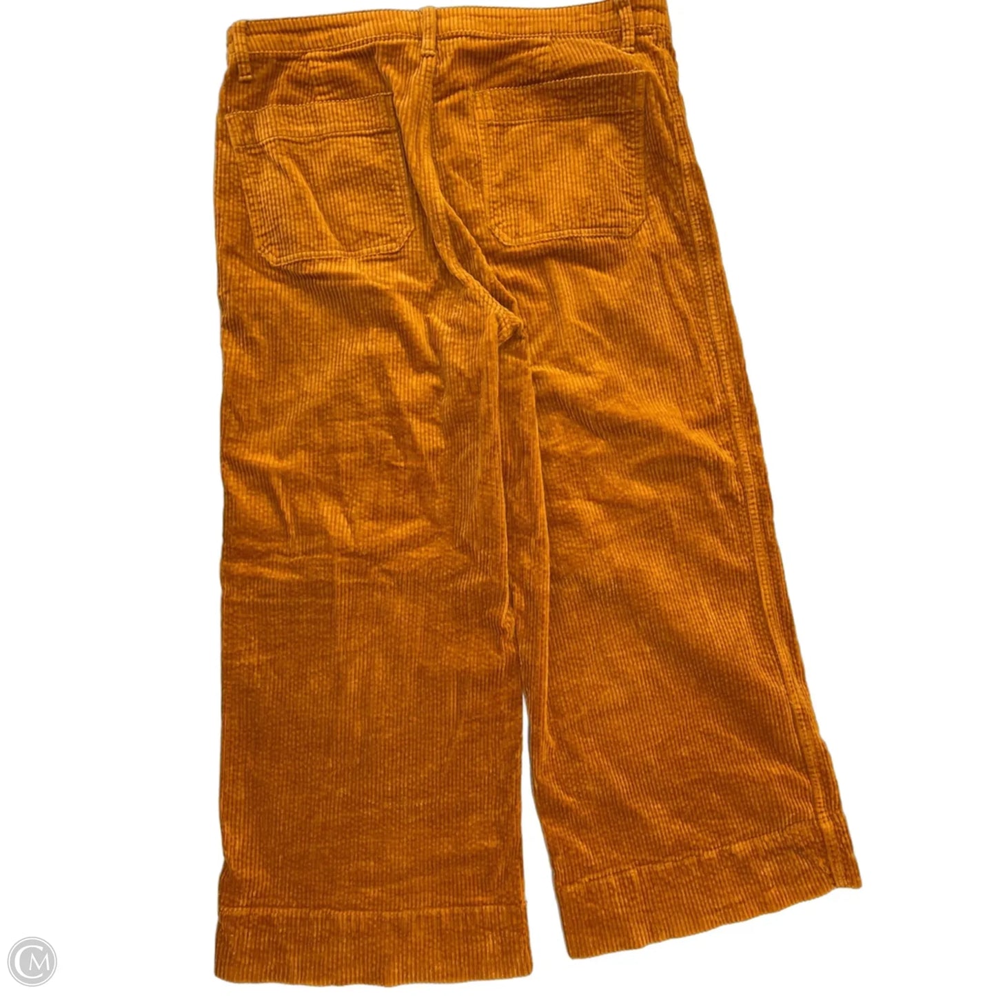 Pants Corduroy By Madewell In Orange, Size: Xl