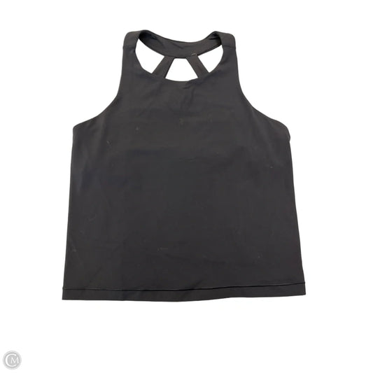 Athletic Tank Top By Athleta In Black, Size: L