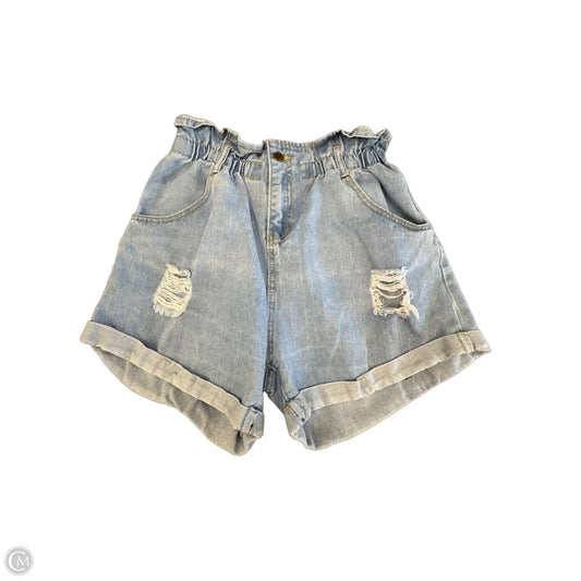 Shorts By Shein In Blue Denim, Size: Xxl