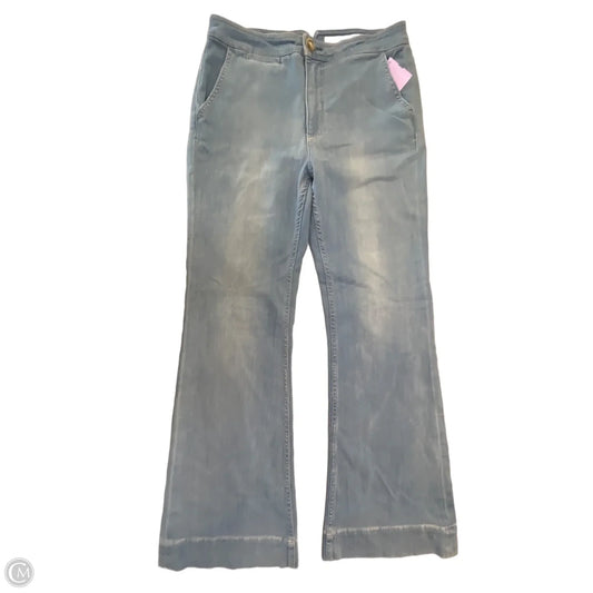 Jeans Boot Cut By Pilcro In Blue Denim, Size: 10