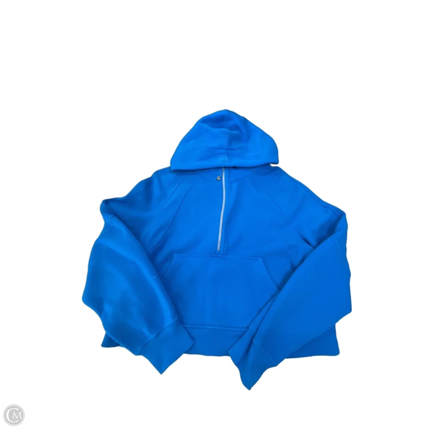 Athletic Jacket By Lululemon In Blue, Size: M