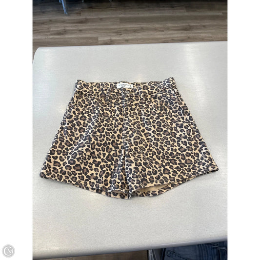 Shorts By Abercrombie And Fitch In Animal Print, Size: Xs