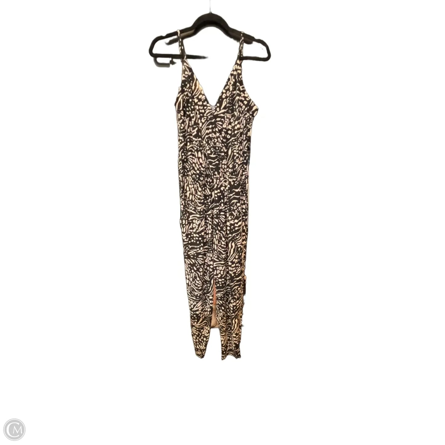 Jumpsuit By Peyton Jensen In Black & Cream, Size: M