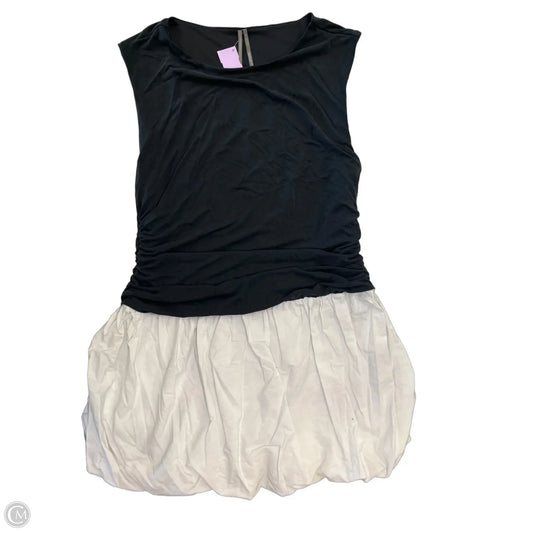 Dress Casual Midi By Anthropologie In Blue & White, Size: Xl
