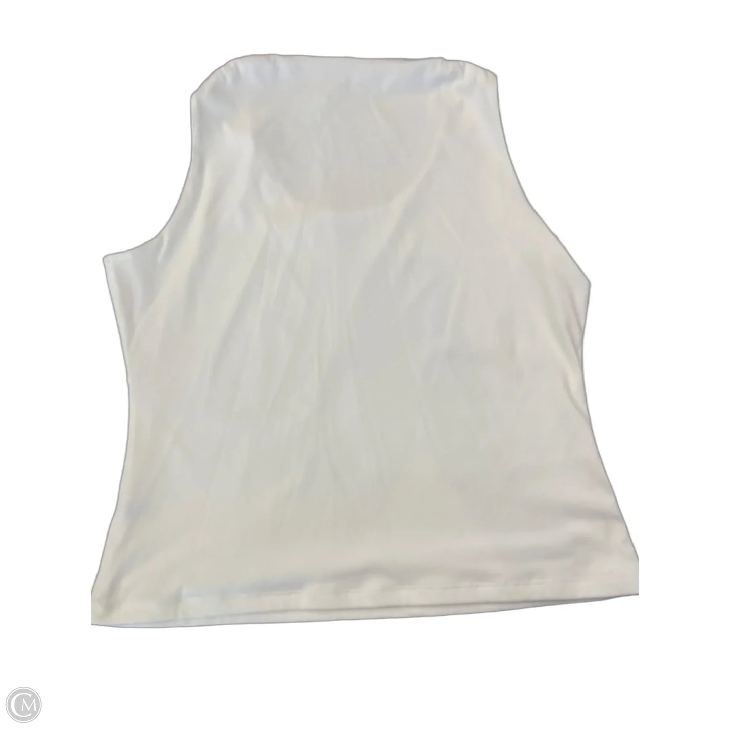 Tank Top By Tahari In White, Size: Xl