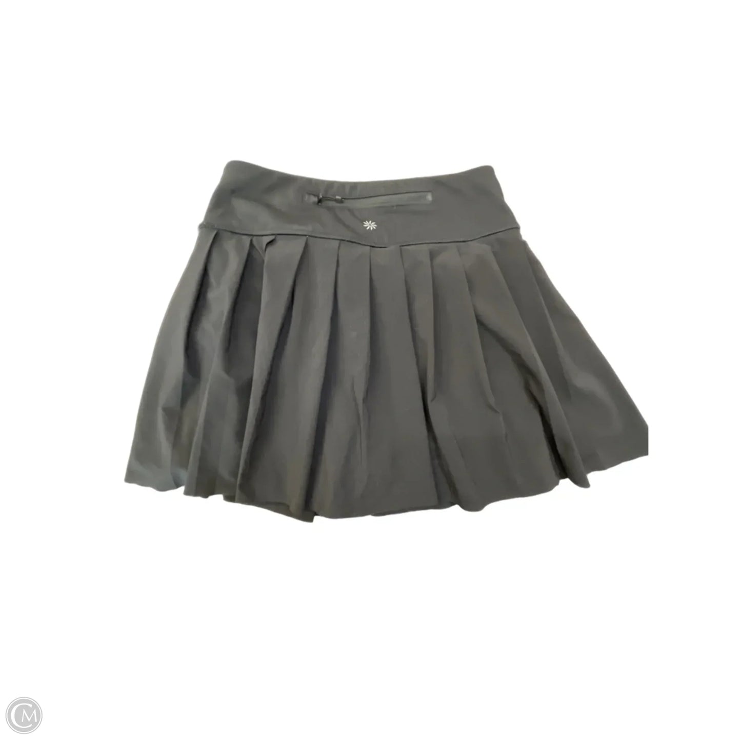 Athletic Skort By Athleta In Black, Size: Xs