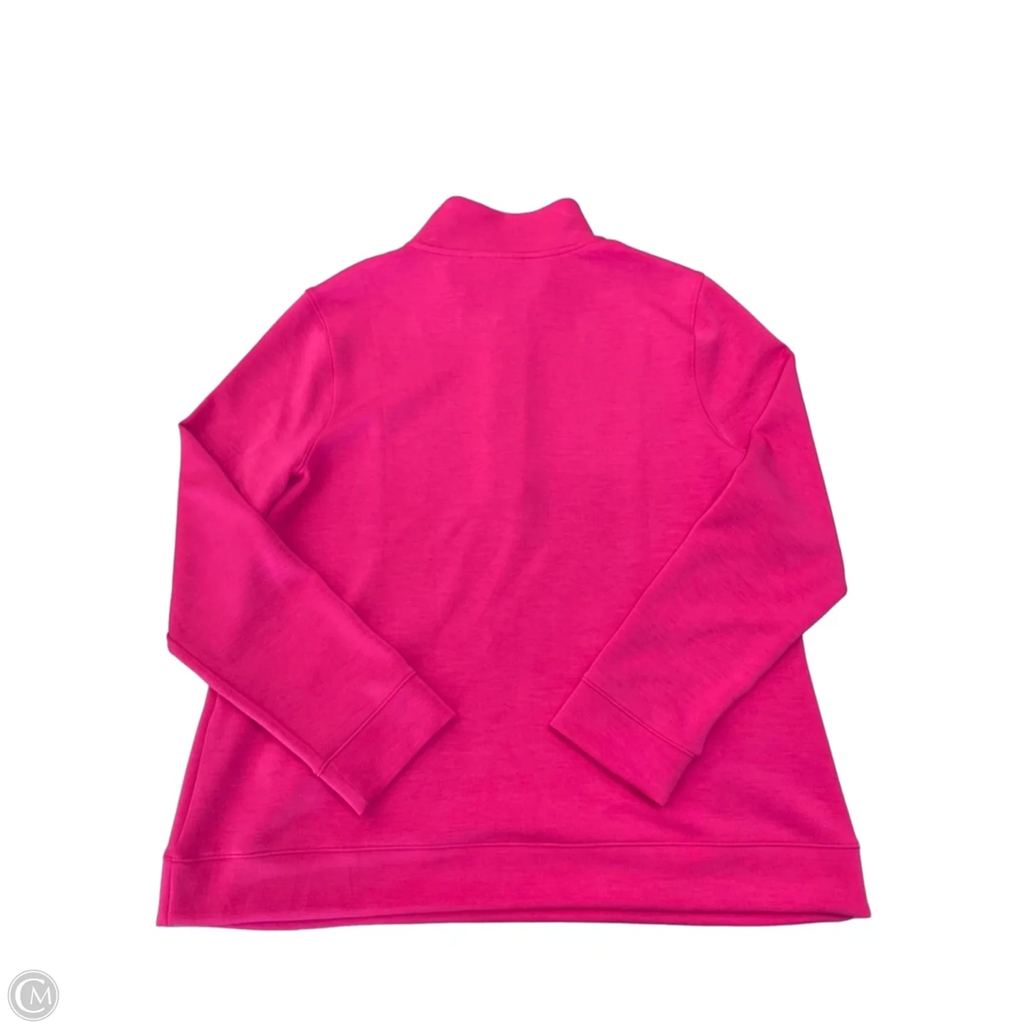 Sweatshirt Collar By Chicos In Pink, Size: L