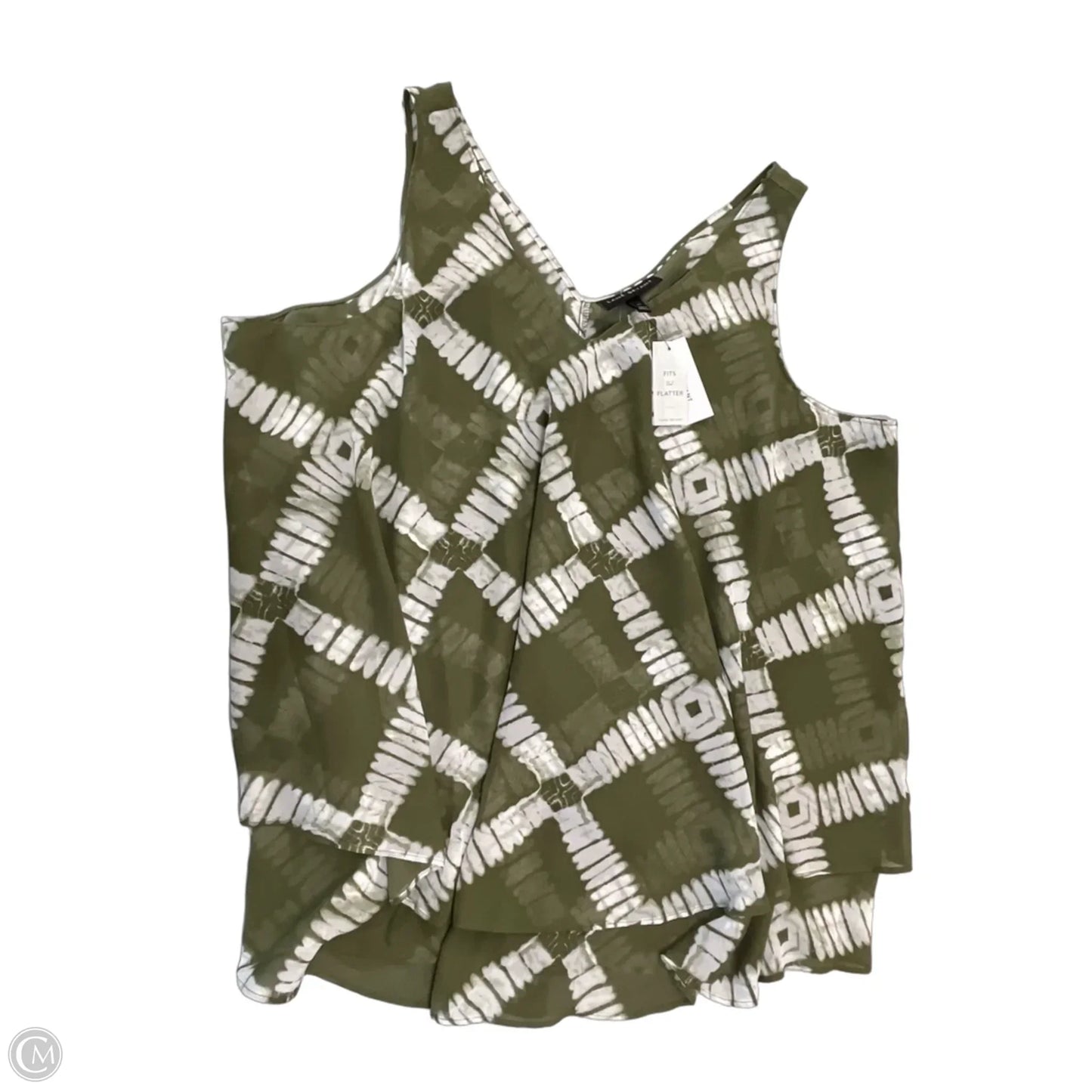 Tank Top By Lane Bryant In Green, Size: 3x