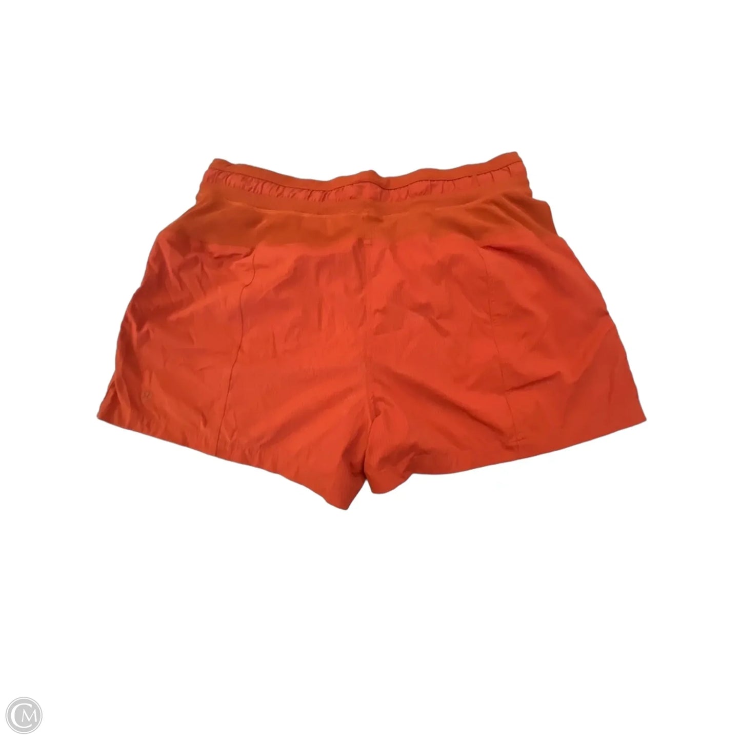 Athletic Shorts By Lululemon In Orange, Size: L