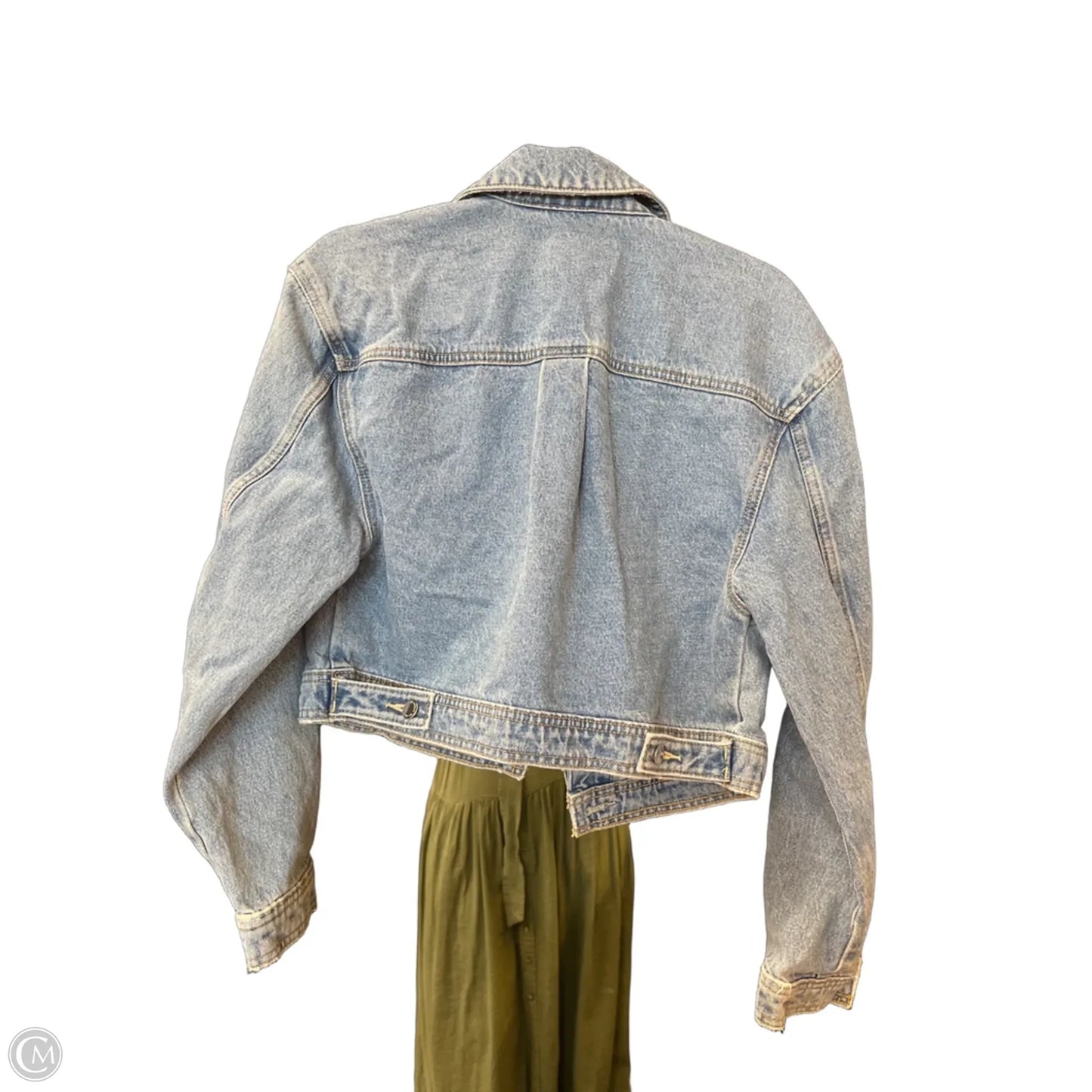 Jacket Denim By Universal Thread In Blue Denim, Size: Xs
