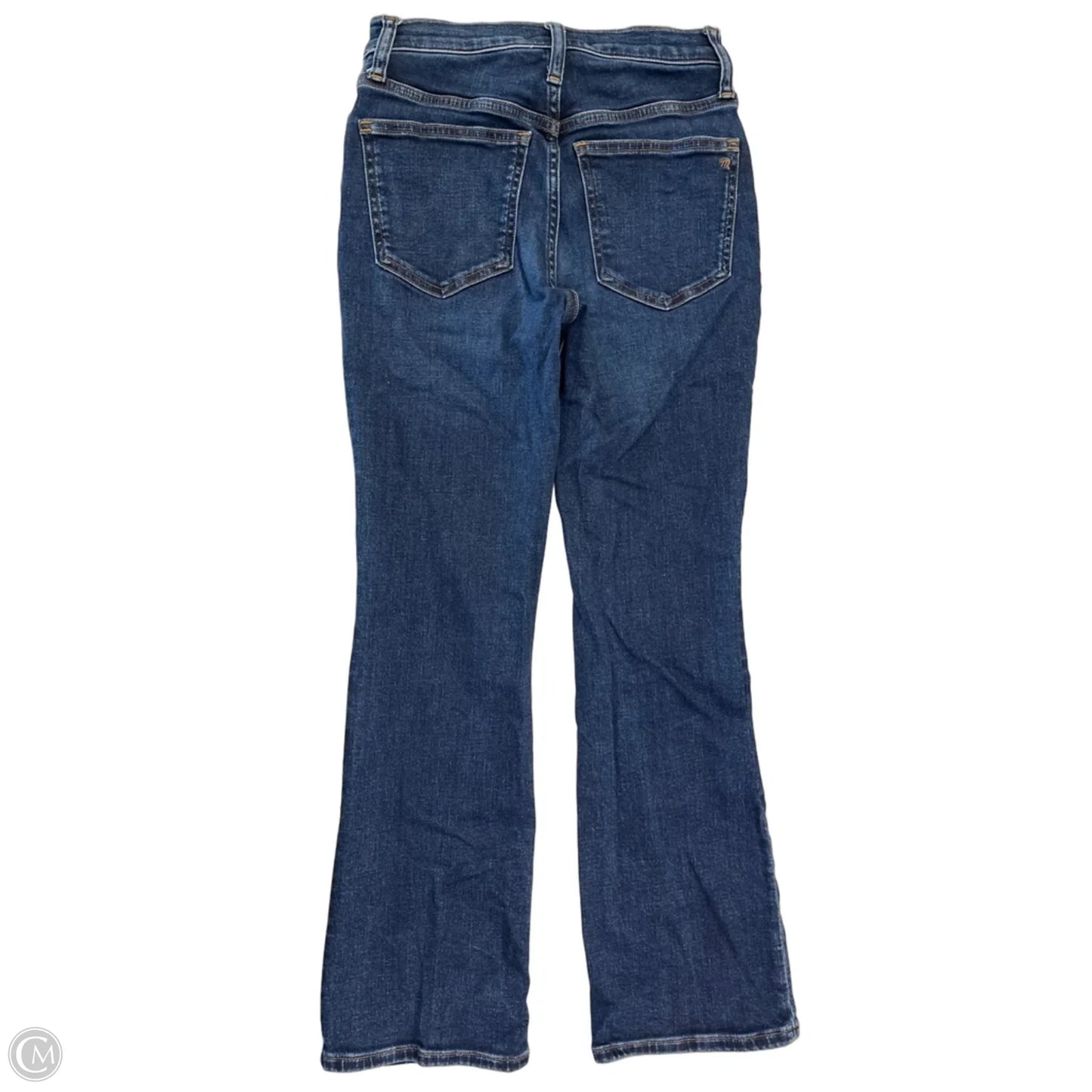 Jeans Boot Cut By Madewell In Blue Denim, Size: 00