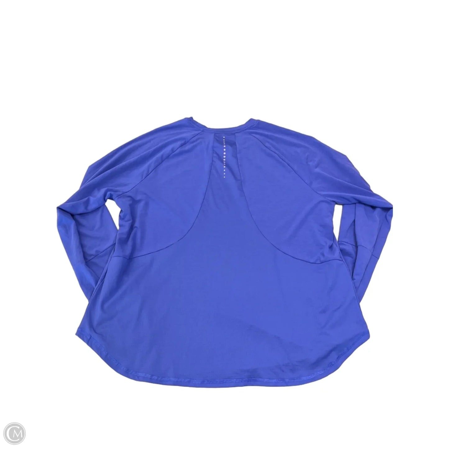 Athletic Top Long Sleeve Crewneck By Avia In Purple, Size: Xxl