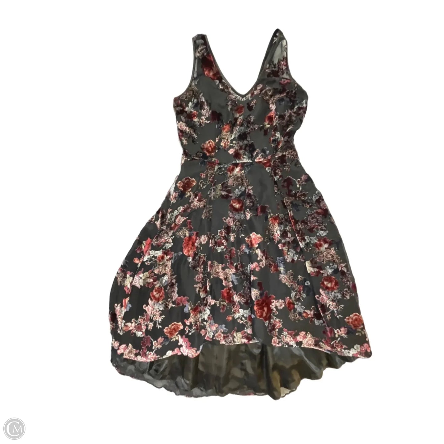 Dress Casual Short By White House Black Market In Floral Print, Size: Xs