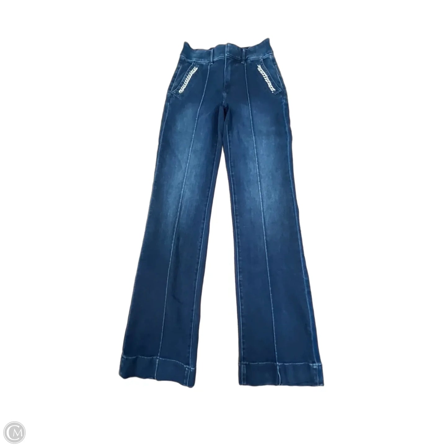 Jeans Flared By White House Black Market In Blue Denim, Size: 0